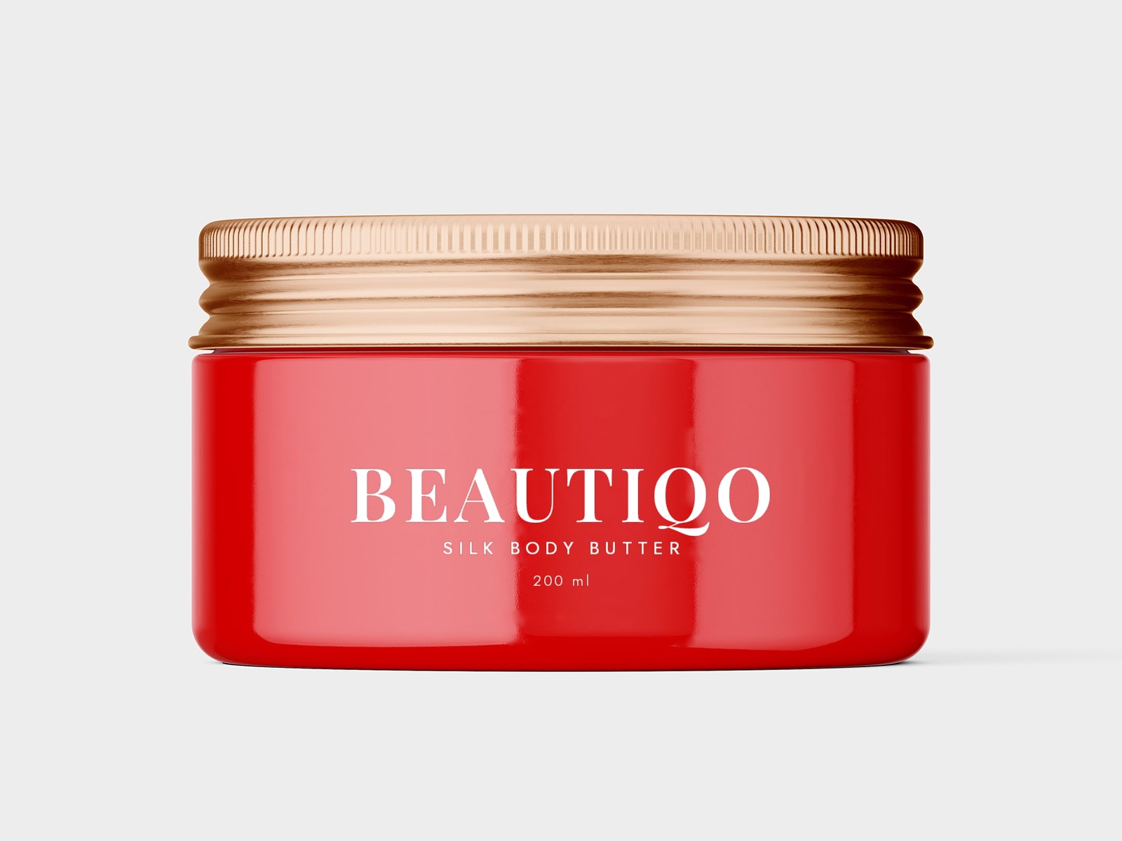 Beautiqo Silk Body Butter jar