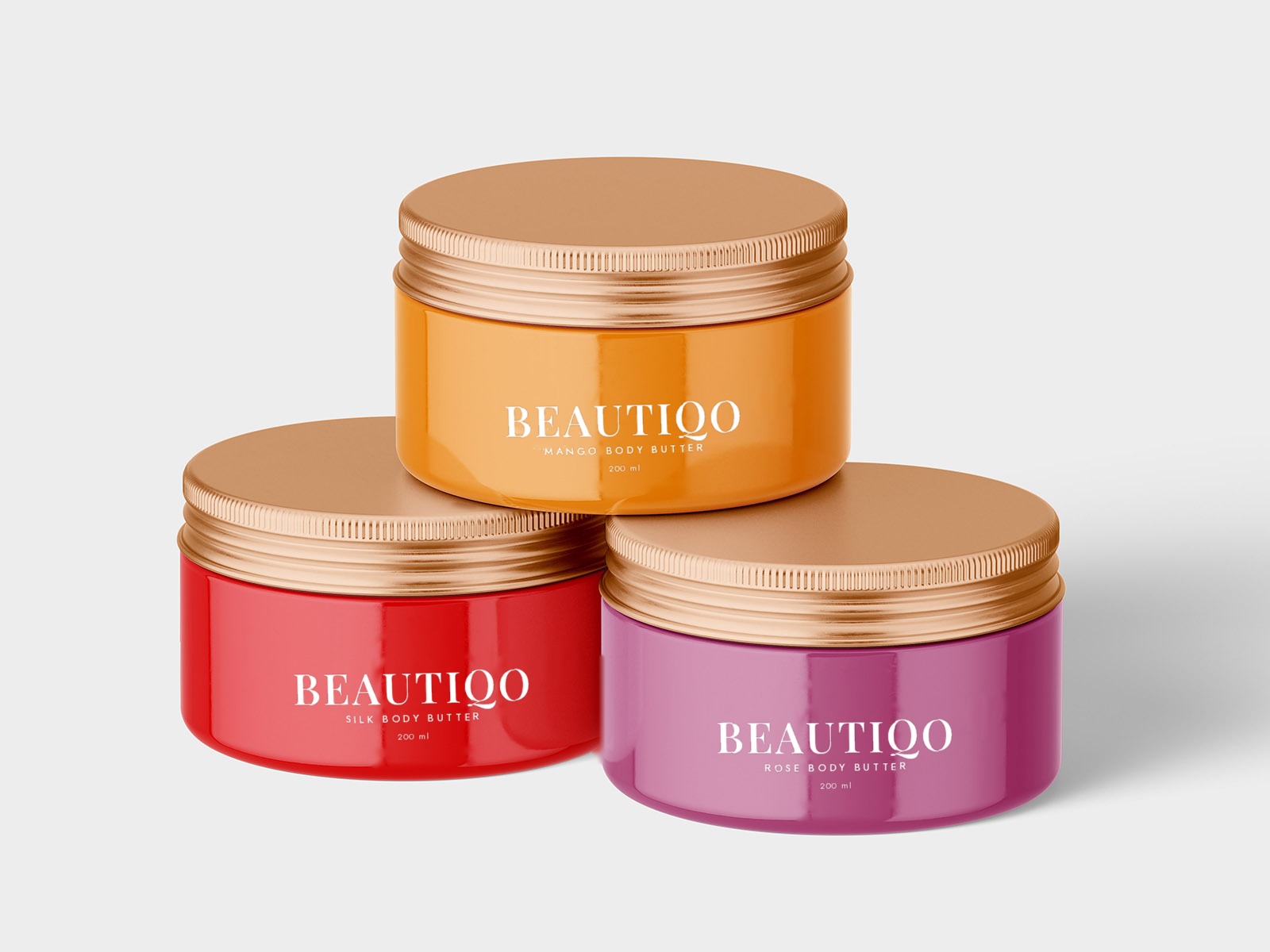 Beautiqo Body Butter trio