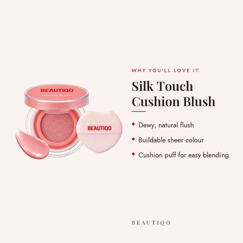 Silk Touch Cushion Blush view 3